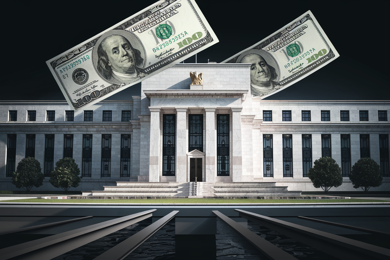 Illustration Fed - Le Conseil de la Réserve fédérale annonce qu'il a
