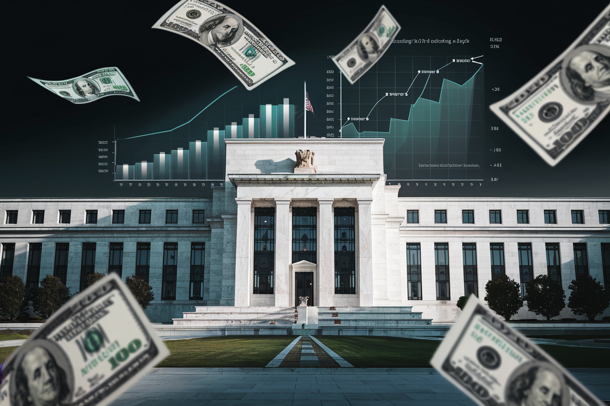 Illustration Fed - La Réserve fédérale publie une déclaration du FOMC