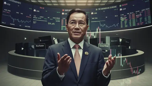 Illustration Marchés - Le ministre indonésien des Finances Purbaya sur la