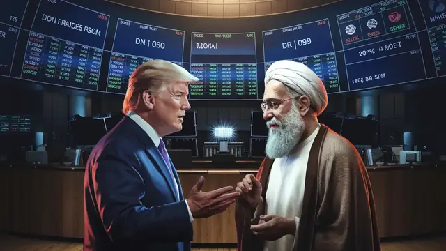Illustration Marchés - Les États-Unis et l’Iran envisagent un deuxième cy