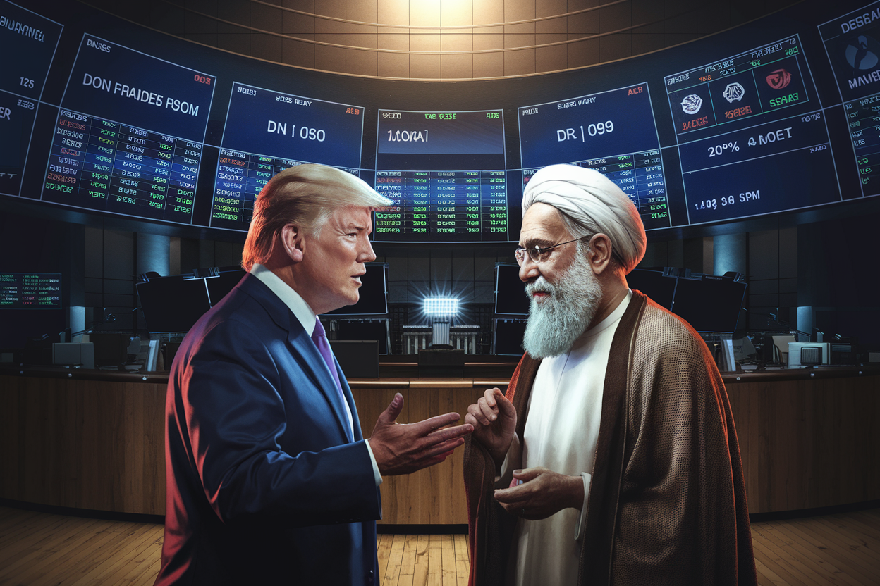 Illustration Marchés - Les États-Unis et l’Iran envisagent un deuxième cy