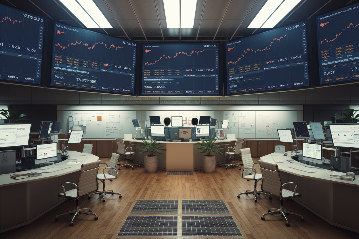Illustration Marchés - Surveillance Bloomberg 03/04/2026