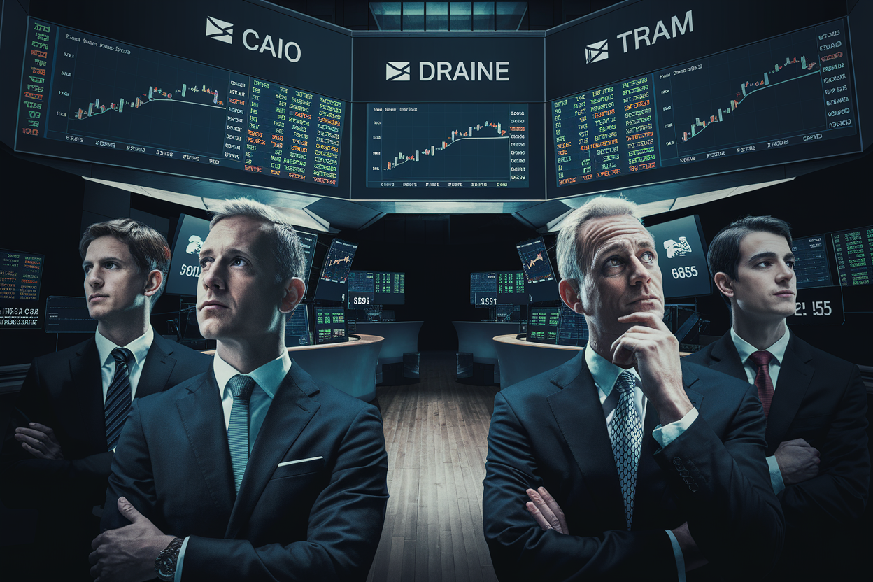 Illustration Marchés - World Finance Chiefs Head to IMF With a Sense of D