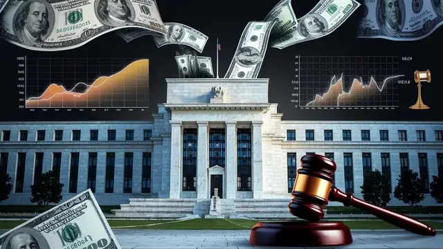 Illustration Fed - La Réserve fédérale prend des mesures coercitives