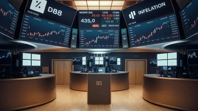 Illustration Marchés - L’inflation américaine augmente pour la première f