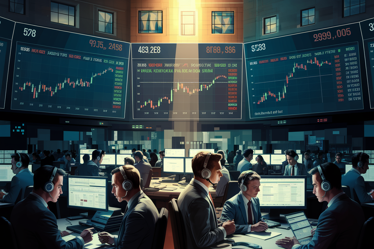 Illustration Marchés - Les actions indiennes de logiciels chutent après l