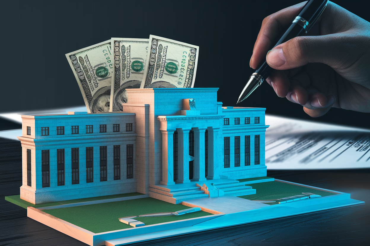 Illustration Fed - La Réserve fédérale annonce la fin des mesures coe