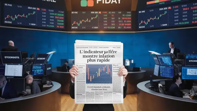 Illustration Marchés - L’indicateur préféré de la Fed montre une inflatio