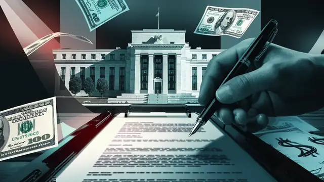 Illustration Fed - Le Conseil de la Réserve fédérale et le Comité féd