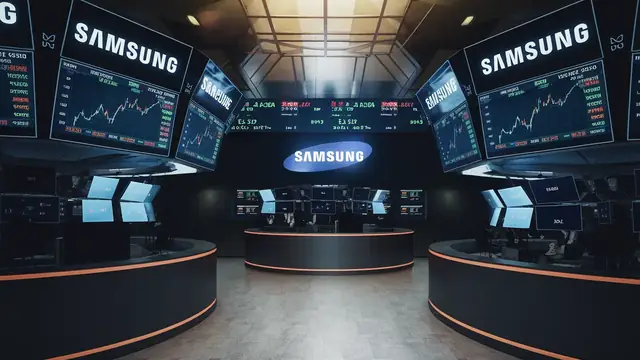 Illustration Marchés - Le bénéfice record de Samsung ne parvient pas à im
