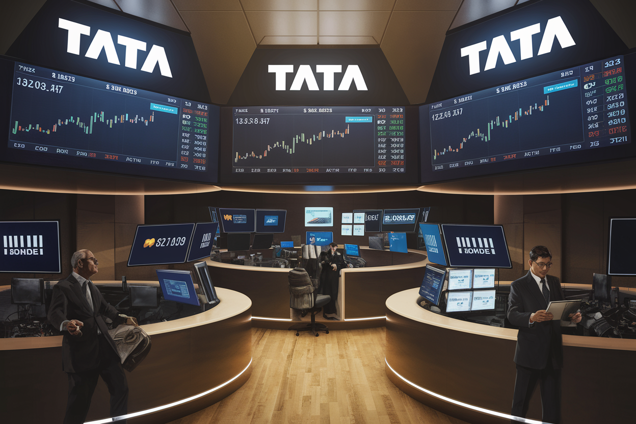 Illustration Marchés - Le groupe Tata vise 100 milliards de dollars de re