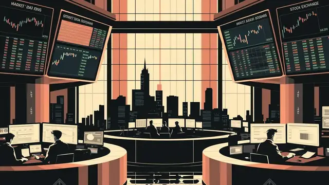 Illustration Marchés - Les actions rebondissent après la vente massive du