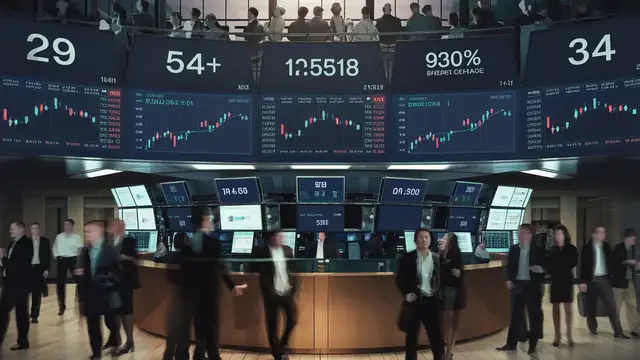 Illustration Marchés - Les actions chutent avec les obligations alors que