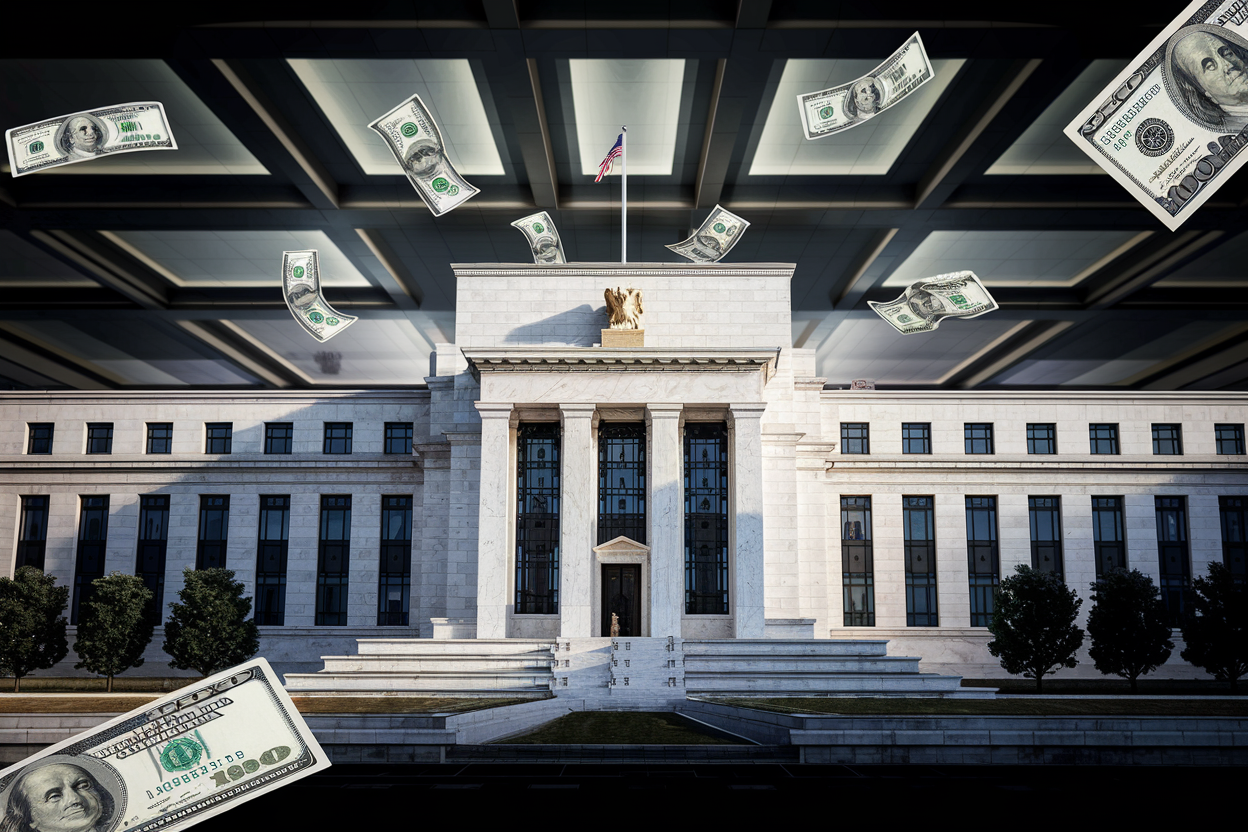 Illustration Fed - La Réserve fédérale prend des mesures coercitives