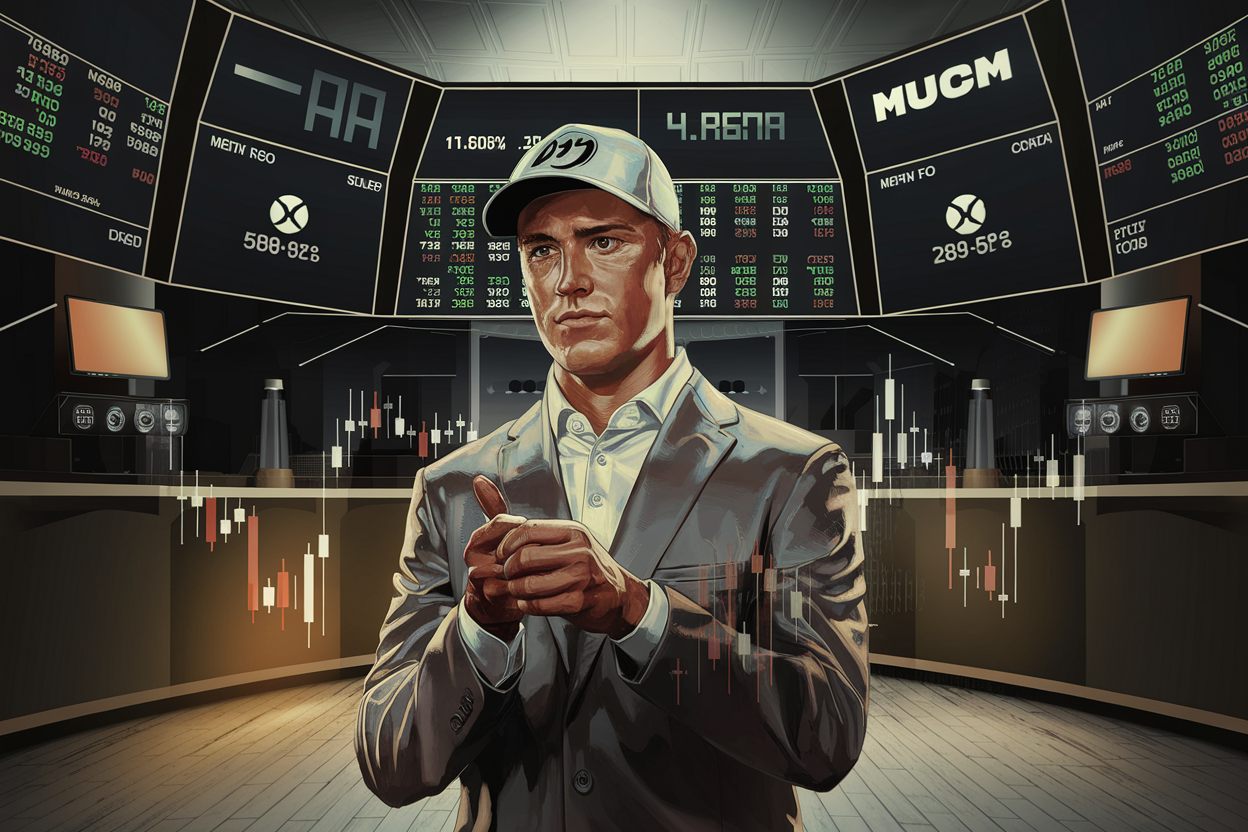 Illustration Marchés - Chad Mumm de Pro Shop sur « Full Swing », le golf